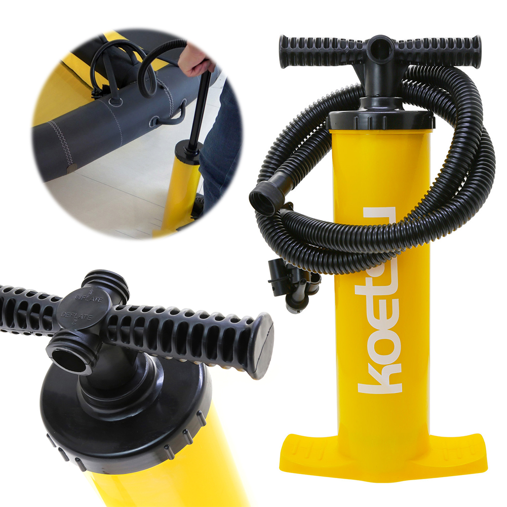 4L Kayak Air Pump Anti-Slip Portable Hand Pump Handheld Air Inflator Surfboard Manual Pump for SUP Surfboard Inflatable Boat
