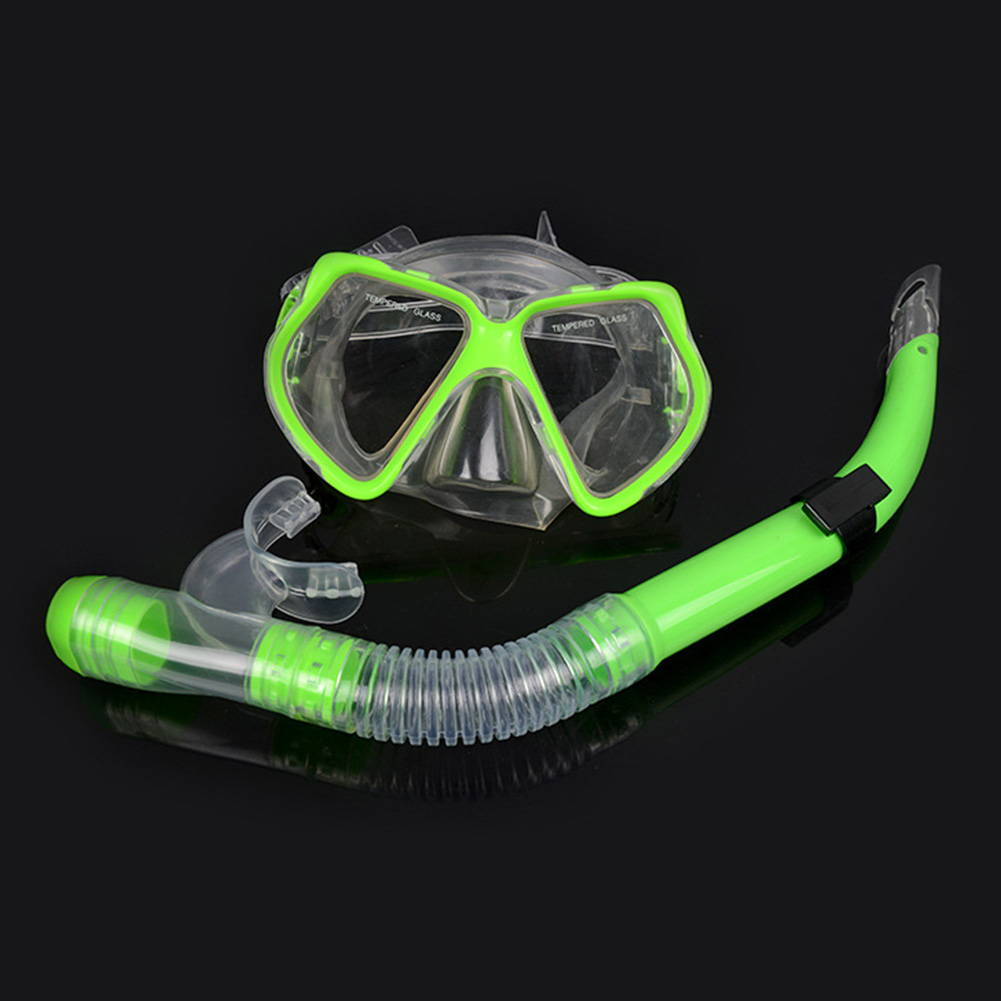 Adjustable Strap Diving Mask Tool Dive Equipment Set Kit Scuba Gear Automatic Buckle Accessories Dry Snorkel Under Water