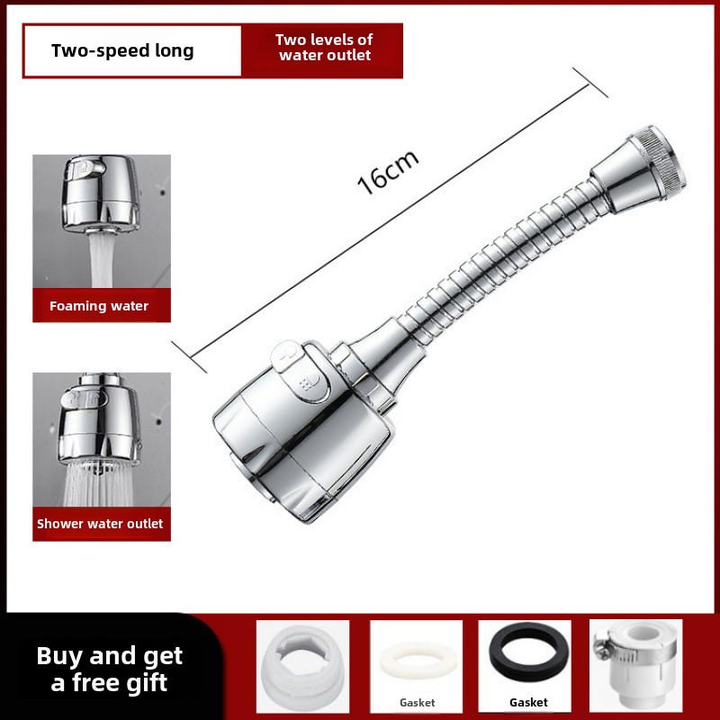 Adaptador universal de torneira de cozinha, 2/3 modos, rotação 360, extensores de filtro, utensílios de cozinha, spray, economia de água, bico de torneira: Borgonha