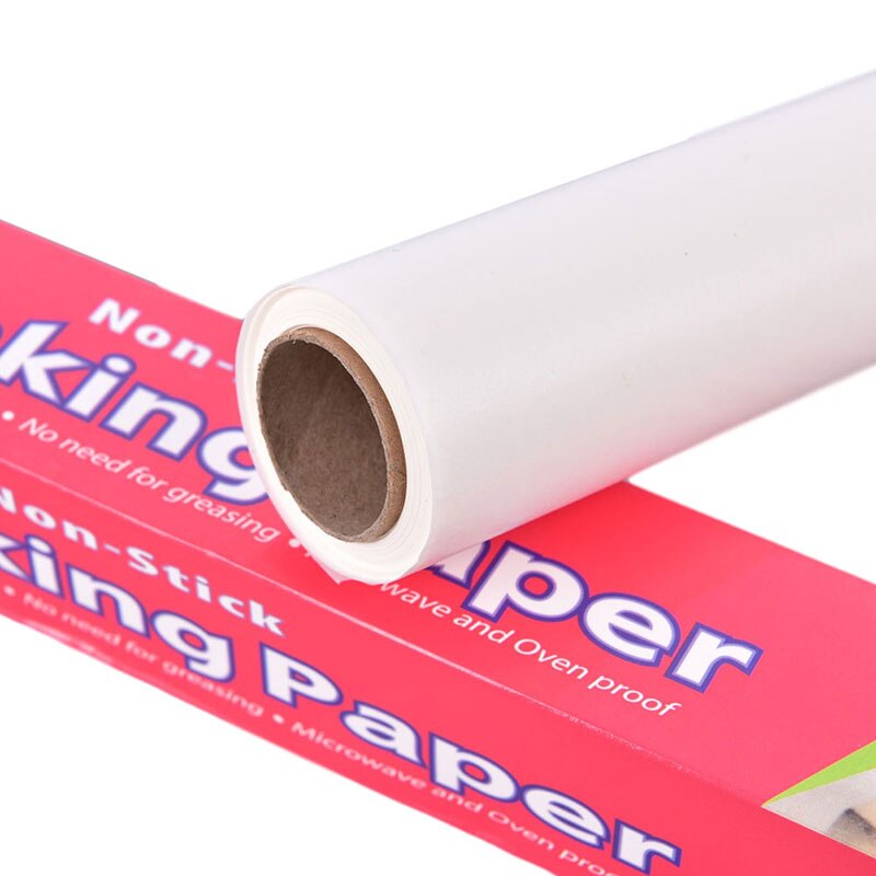 Nonstick Cookie Sheet Parchment Paper Baking Pan Line Oil Paper Butter Paper With Sawtooth 20m