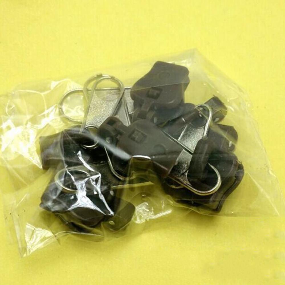 6pcs/lot Universal Fix A Zipper Repair Kit Replacement Zip Slider Teeth Fix Any Zipper Magic Instant Slider Zipper For Sewing