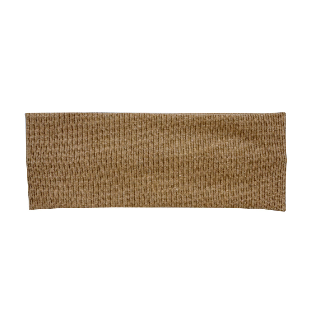 Solid Knitted Headband for Women Girls Autumn Winter Sport Yoga Sweat Uptake Headwear Elastic Hairbands Hair Accessories