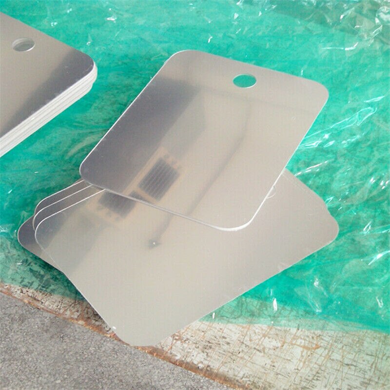 17X13CM Anti-Fog Shower Mirror Bath Fog Free Shower Mirror Fogless Shaving Shave Mirrors Bathroom