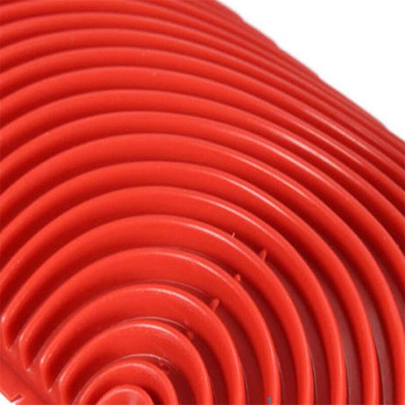 4Pcs Wood Graining Roller Rubber Patin Painting Effects DIY Wall Decoration Tools