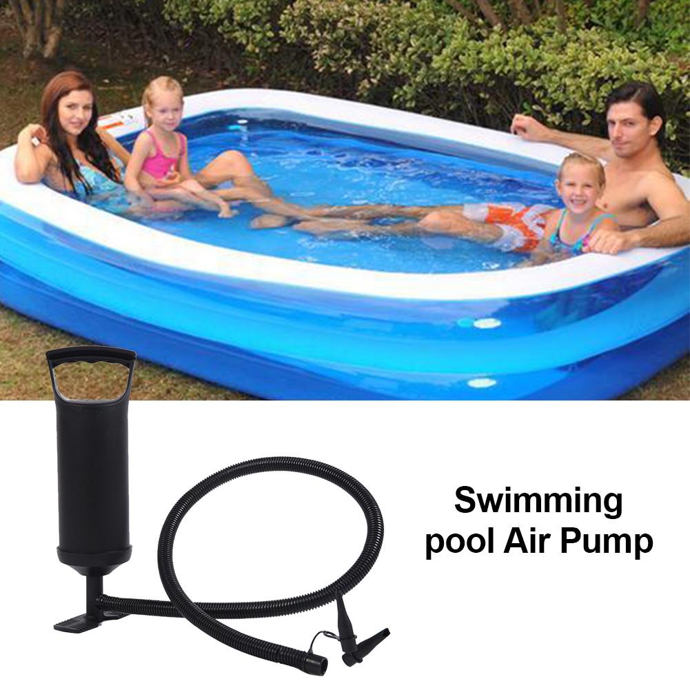 Pompe à Air manuelle bidirectionnelle à haut rendement pompe à Air manuelle peut être utilisée avec des jouets de piscine anneau de natation gonflable: Default Title