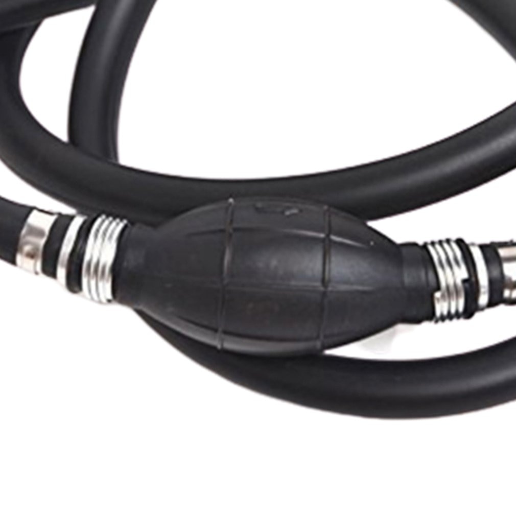 8mm Rubber Fuel Pump Hand Squeeze Primer Bulb with Pipe Engine Petrol Tank Connectors Kit for Boat Kart Cargo Marine Fuel Diesel