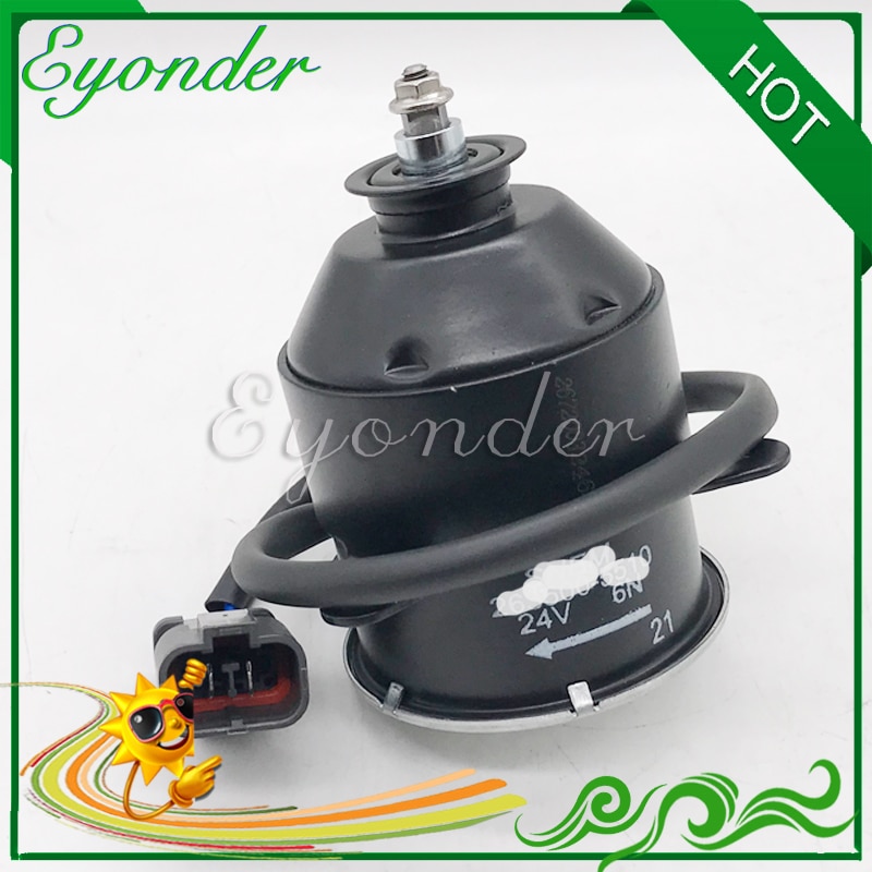 AC A/C Air Conditioner conditioning Blower Condenser Fan Motor for KOMATSU Excavator 24V 263500-0763