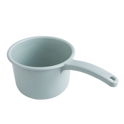1 pieza, cuchara para agua de cocina casera, cuchara para agua de plástico grueso, cuchara para agua, cuchara para agua, cuchara para rafting, cuchara para agua, champú para niños: Blue