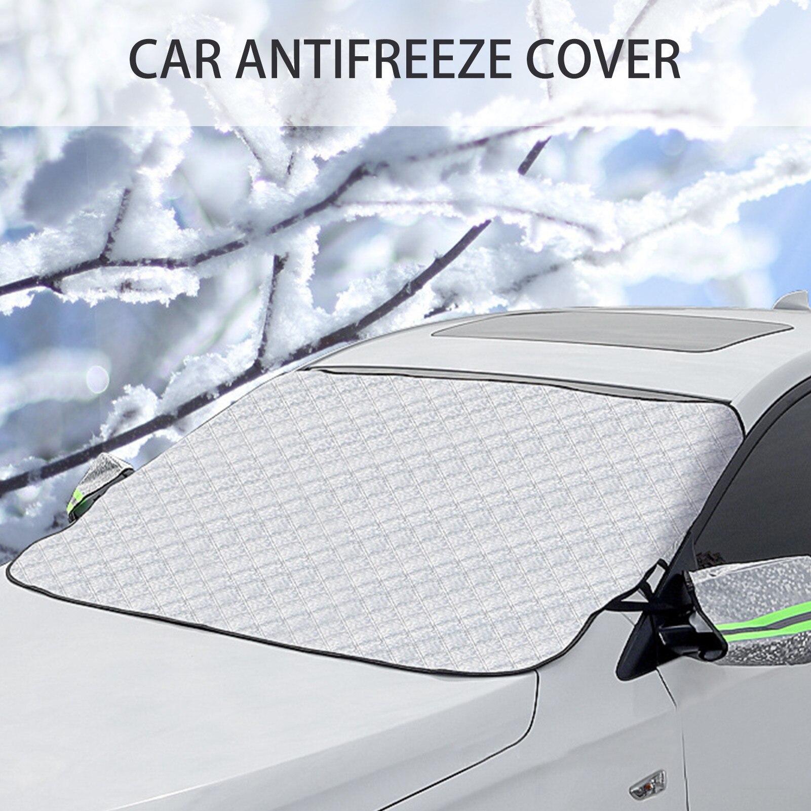 Auto Covers 147*100Cm Auto Voorruit Covers Anti Sneeuw Vorst Ijs Voorruit Dust Protector Heat Zonnescherm Ijs sneeuw Dust Protector