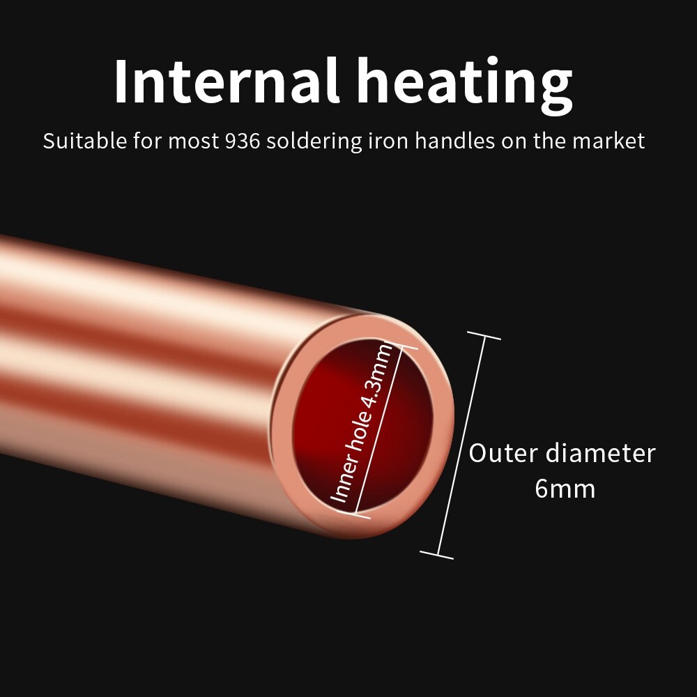 LUXIANZI 1pc Tin Soldering Iron Tip Copper 900M-T Welding Accessorie Head BGA Soldering Tools Branding Iron Lead Free Solde Tip