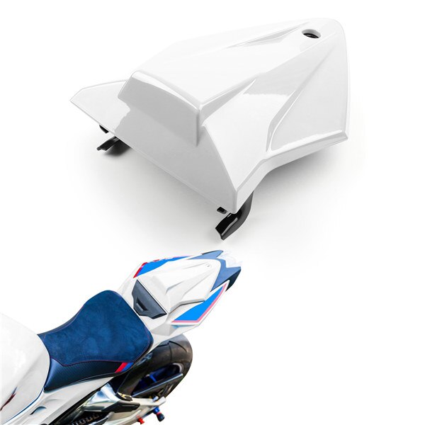 Artudatech passasjersetetrekk deksel til bmw  s1000rr s 1000 rr tilbehør: Hvit