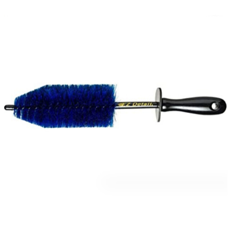 Car Tire Cleaning Brushes Tire Rim Washing Brush Wheel Clean Tools for Truck Motor Engine Grille Auto Washing Detailing Brush: Blue