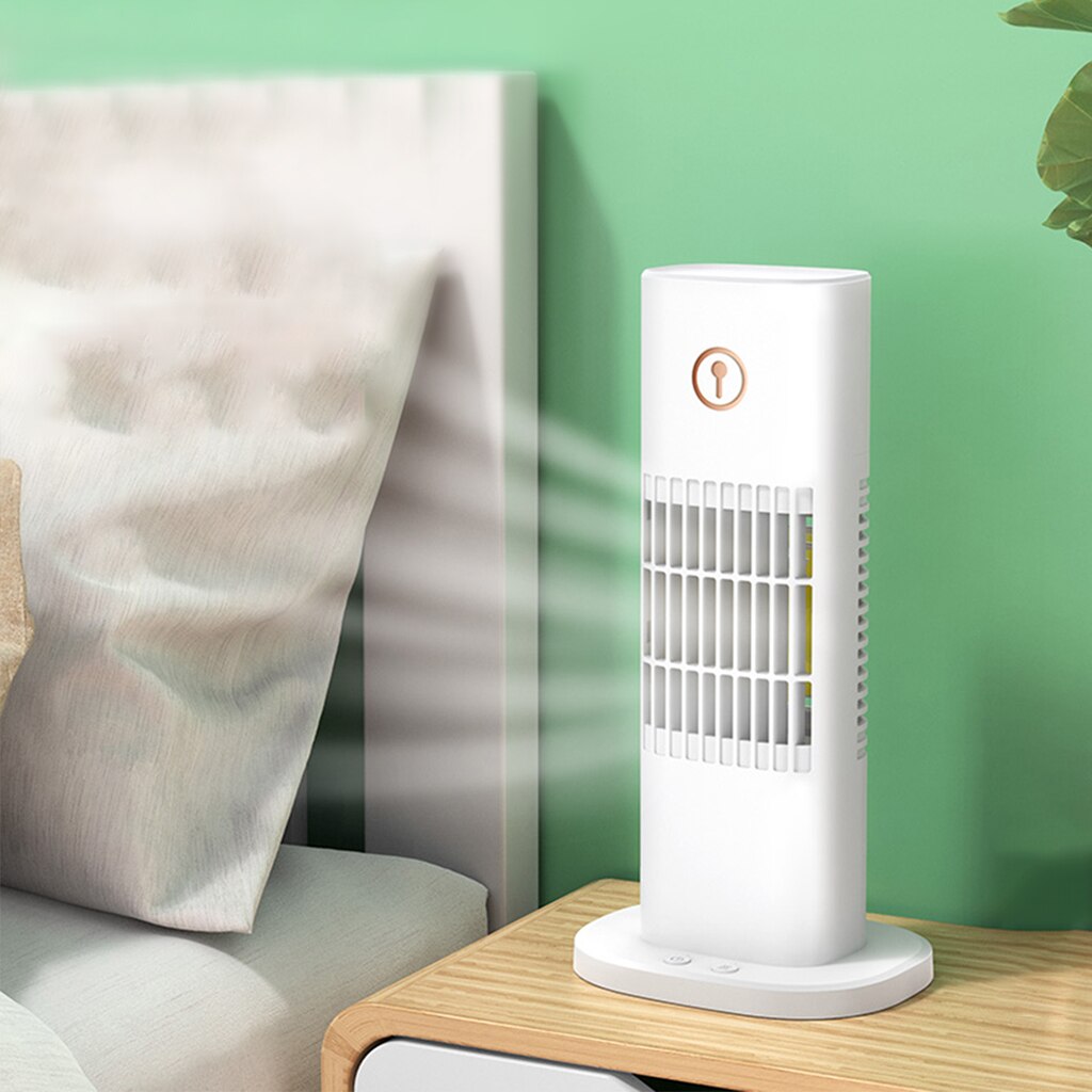 Evaporative Air Cooler Portable Air Conditioner &amp; Cooling Fan for Room Home Office: White