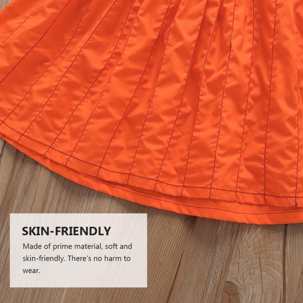 Halloween Pumpkin Children One-Piece Dress (Height 90cm)