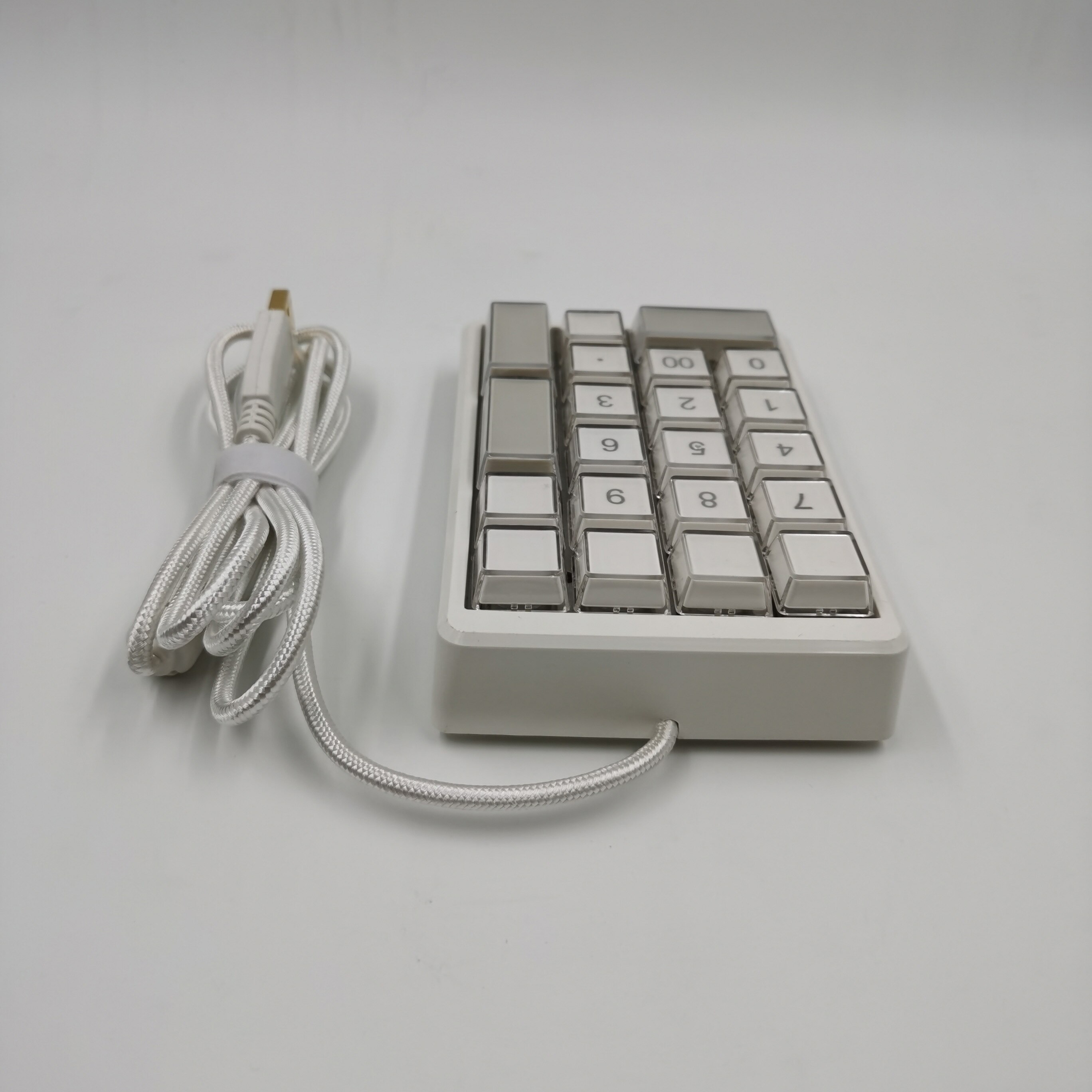 KB21U POS System Keyboard grey white color 1.6 meters USB cable