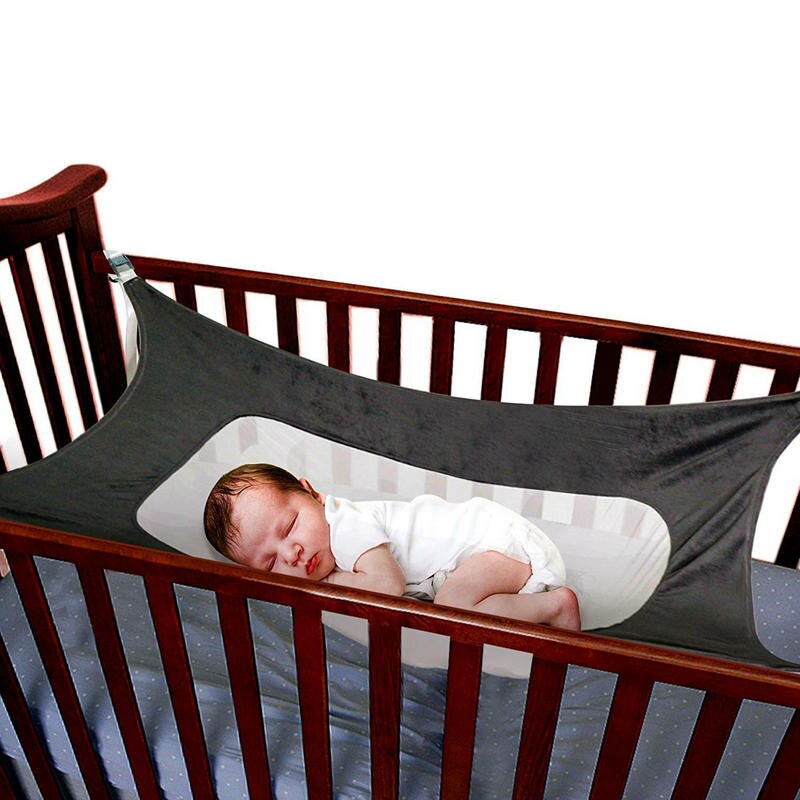 Pasgeboren Baby Hangmat voor Wieg met Double-Layer Ademend Mesh, Superieure Baby Veiligheid Bed, verstelbare Veiligheid Slapen Bed