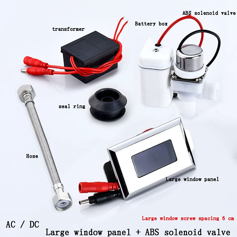 Urinoir Sensor Accessoires Infrarood Full-Automatische Geïntegreerde Urinoir Emmer Wc Urine Pocket Spoelen Apparaat Magneetventiel: MK12