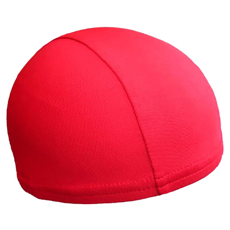 Nopeasti kuivuva kypärä pyöräilyhattu anti-uv hikoilua estävä urheiluhattu moottoripyörä pyöräily polkupyörä pyöräilyhattu unisex-sisähattu: Punainen