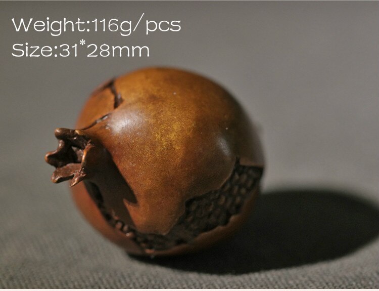 Lucky Chinese Kalligrafie Paperweights Mooie Messing Papier Drukt Decoratie Draagbare Creatieve Kleine Klassieke Paperweights: A