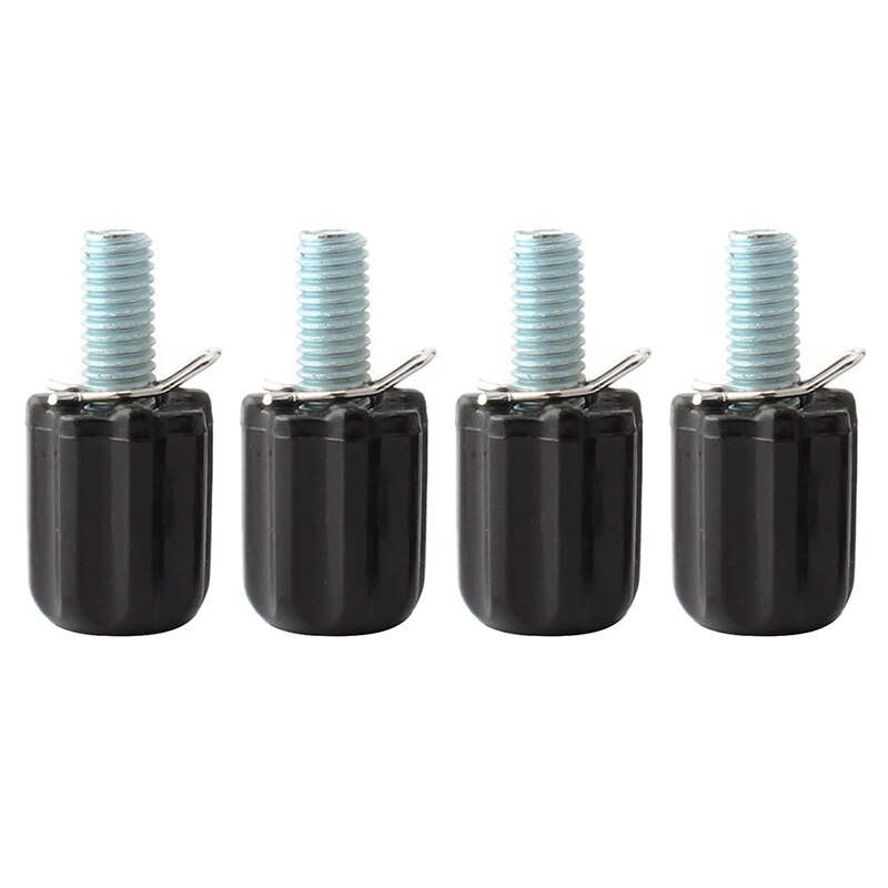 MUQZI 4pcs Bike Shifter Brake Cable Adjuster Screw M5 Fine Tuning Screw Rear Derailleur Positioning Bolt Mountain Road Bicycle: Default Title