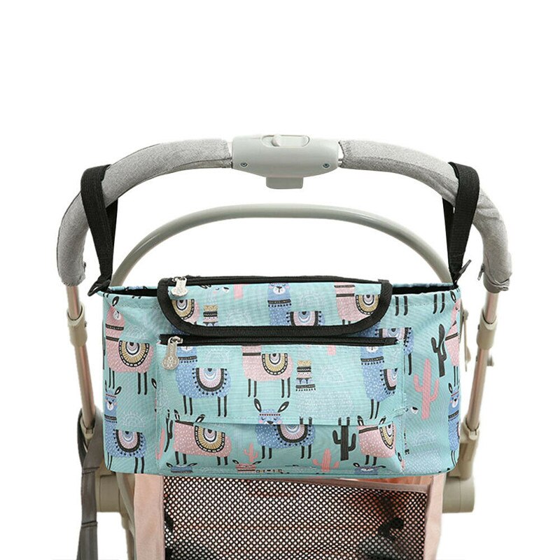 Baby arrangør mamma bag oppbevaring buggy barnevogn barnevogn flaske kopp holder reisevesker: C