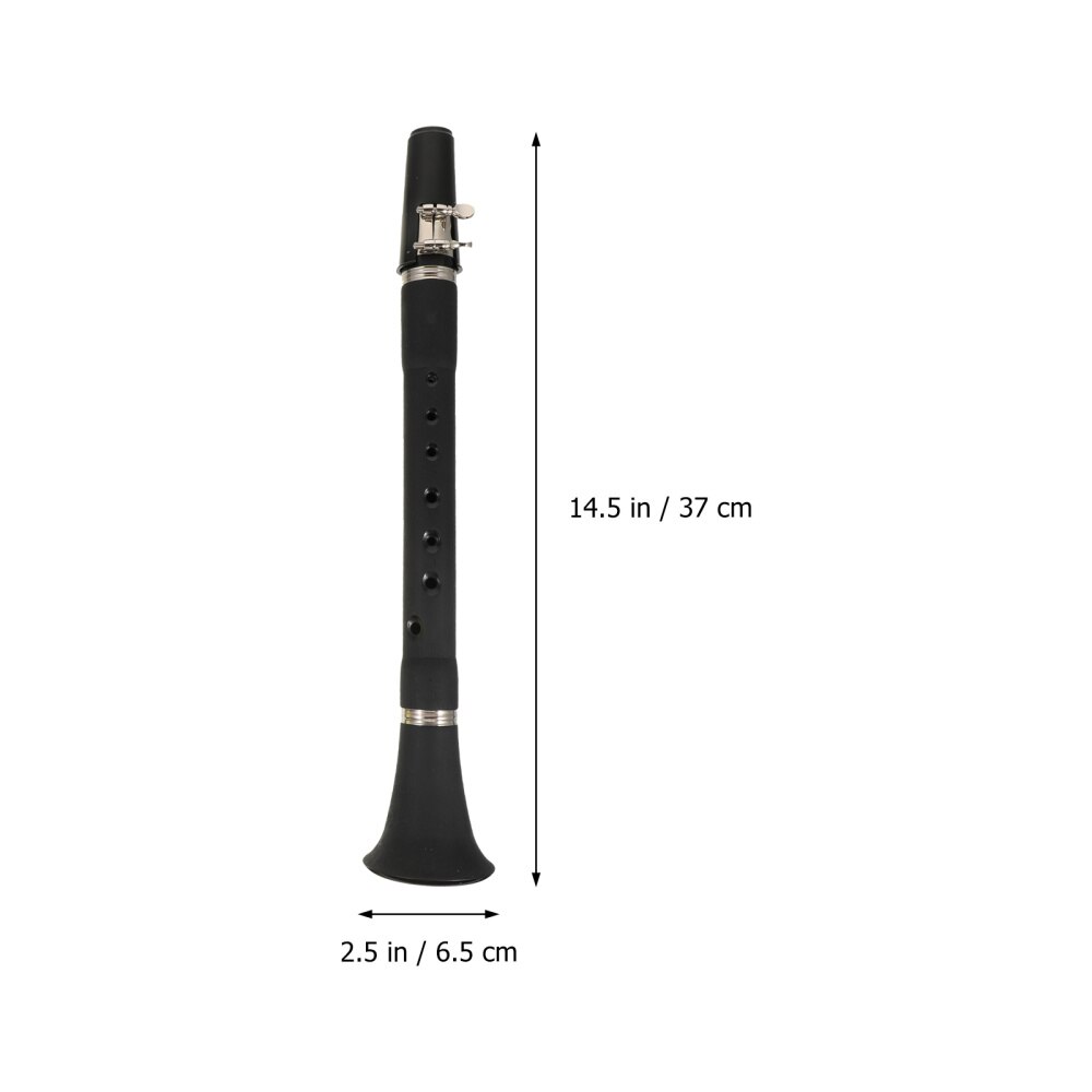 Beginner Student Amateurs Wind Instrument Pocket Size Keyless Klarinet Met Riet