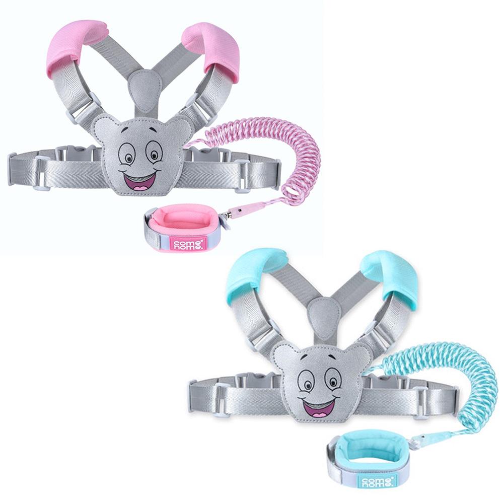 Anti Verloren Kind Veiligheid Leash 2.5M Verstelbare Trekkabel Band Armband 2 In 1 Leash Polsband Riem Voor baby