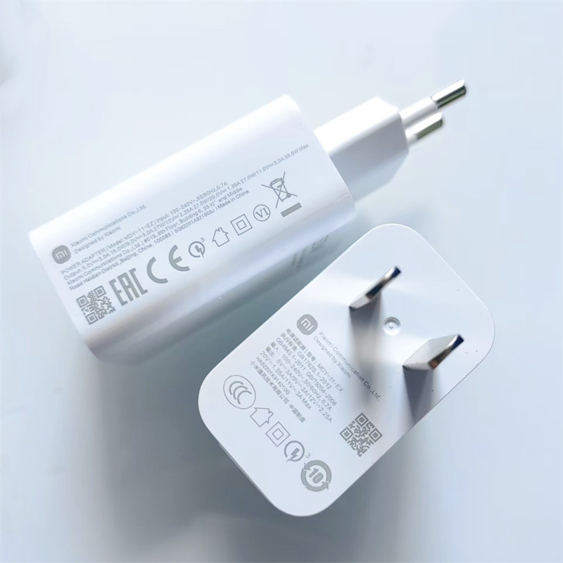 33W Xiaomi Original Turbo Charge EU US Phone Cargador For Mi 10 10T 10s Blackshark 2 Redmi K40 Note 11 10 Poco M2 Pro Chargeur