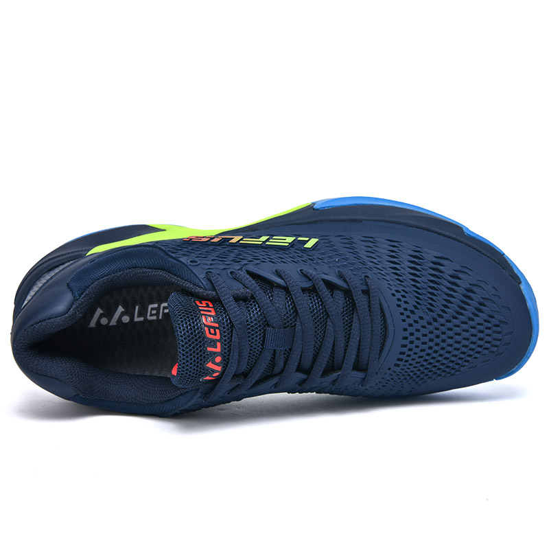 Chaussures de Badminton respirantes pour hommes et femmes, baskets de Tennis à lacets, antidérapantes, chaussures d'entraînement athlétique, de volley-ball