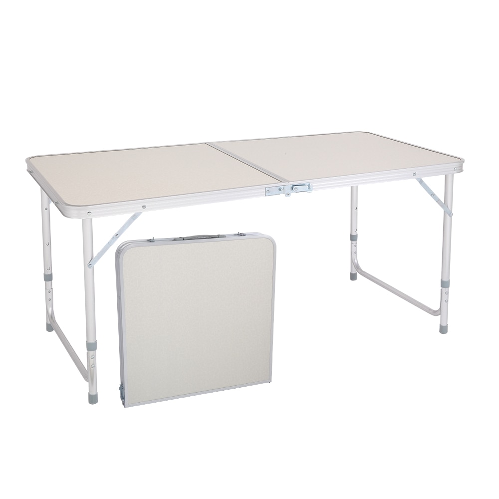 120 x 60 x 70 4Ft Portable Multipurpose Folding Table White