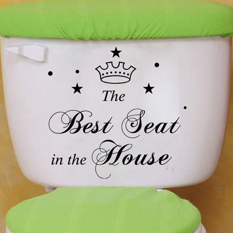 1Pc Seat Grappige Stijl Wc Stickers Douche Decals Pinup Picture Home Decor Badkamer Accessoires