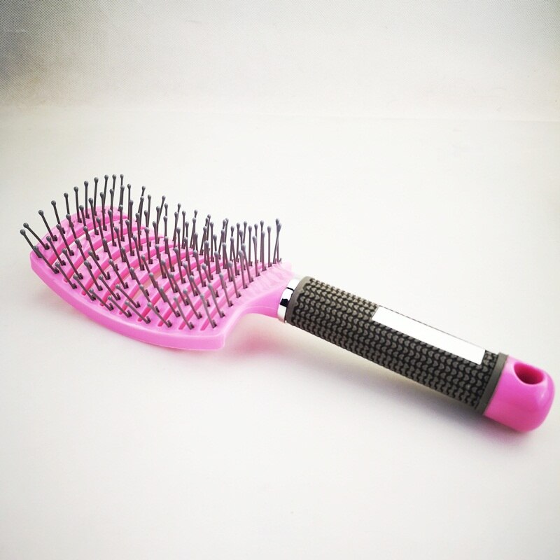 salon use brushes hair salon supplies comb Hairdresser comb hair afro Hair brushes For barber pink Massage comb: Purple
