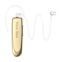 Wireless Bluetooth Headphones Earphone Headset BT4.0 CSR4.0 Noise Cancelling Microphone Driving Travel for Bee 634A: Golden