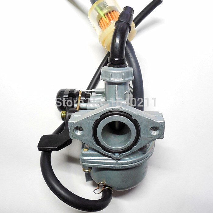 KEIHIN-carburateur avec accélérateur manuel, 19mm, PZ19, 50/70/90/110cc, Dirt bike, ATV, Quad, GY6