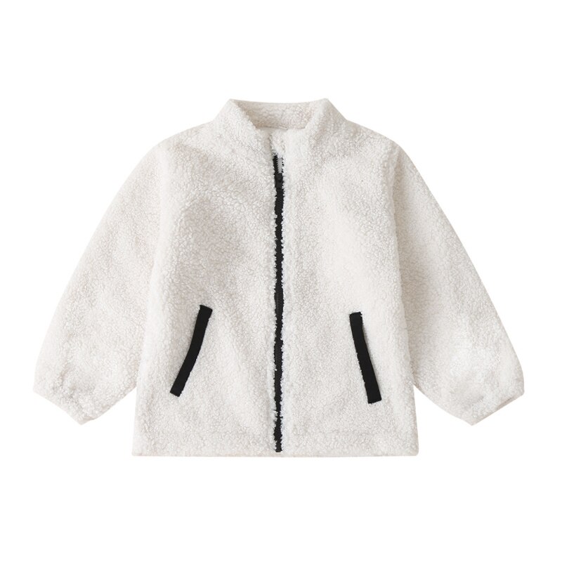 Winter Kids Outerwear Boys Girls Down Jacket For Baby Boys Girls Warm Thick Plush Coat Clothing: 4-5T