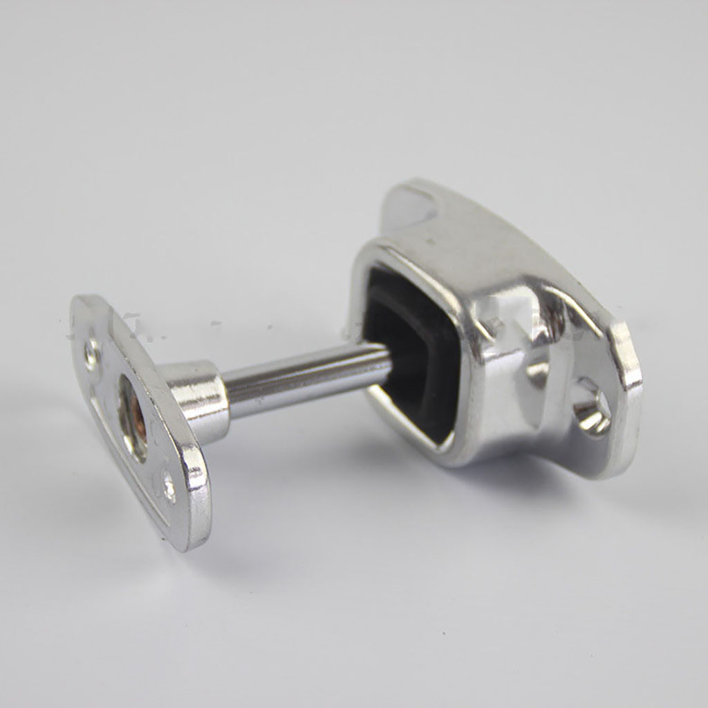 316 Stainless Steel RV Trailer Plunger Entry Door Holder Catch 2-5/8" Plunger Entry Door Holder for 1/4" screws for train car