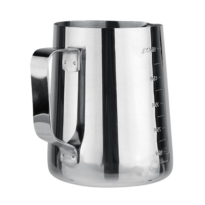 350/600 Ml Verdikte Rvs Espresso Koffie Melk Cup Mokken Thermo Opschuimen Werper Voor Barista Latte Art craft