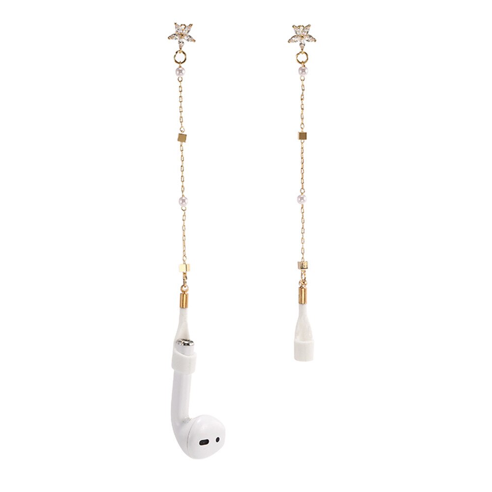 Anti-Perso Orecchio Orecchini a clip Auricolare Protector Creativo del Trasduttore Auricolare Accessori Unisex Orecchini Per Airpods 1/2/3 Pro: 5