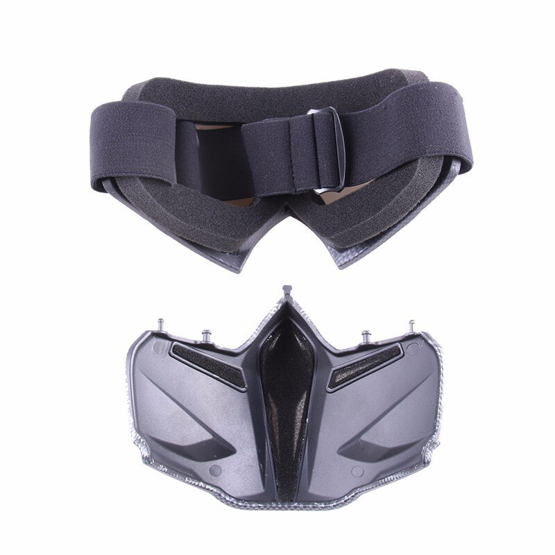 Motorcycle Mask Goggles Riding Windproof Motocross goggles Riding Skiing Moto Bike Detachable Modular Dust Helmet Goggle glasses