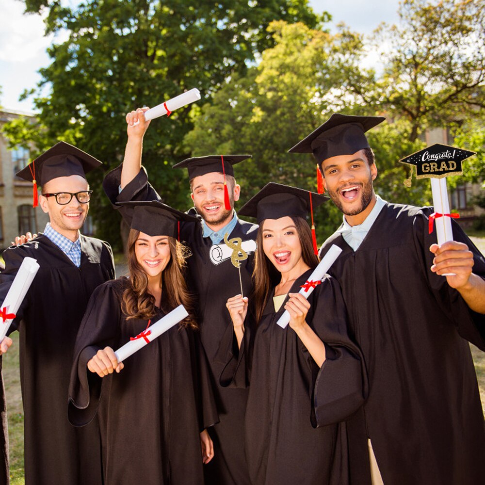 24 Pcs Meaningful Photo Booth Props Practical Novel Photography Accessories