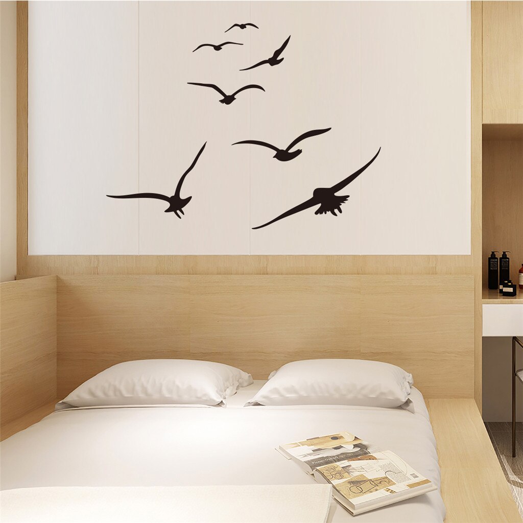 Mobiele Creatieve Vliegende Vogel Muur Aangebracht Met Decoratieve Muur Raamdecoratie Diy Glas Raamstickers Voor Thuis