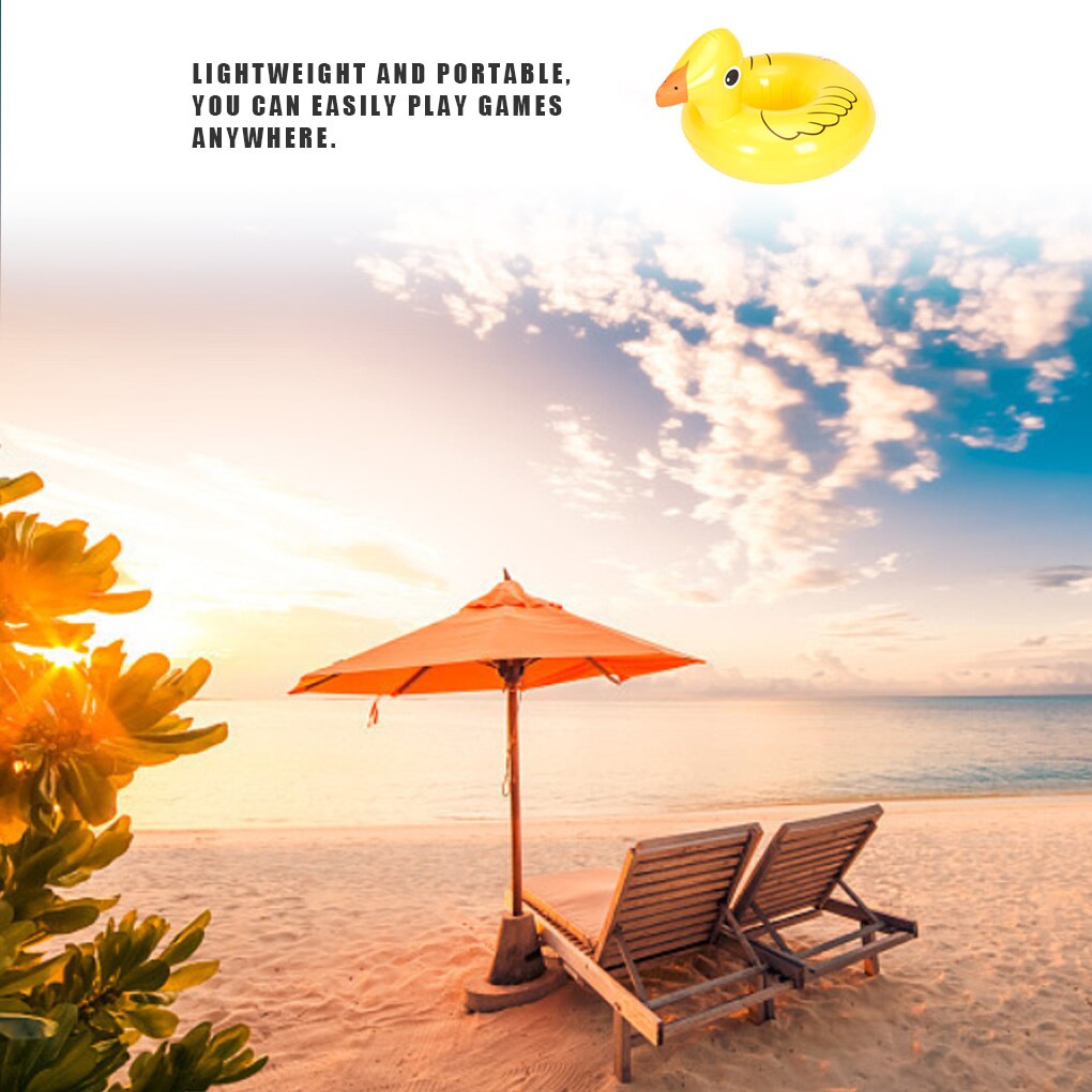 Posavasos inflable para piscina, portavasos de PVC para bebidas, EN LA Piscina