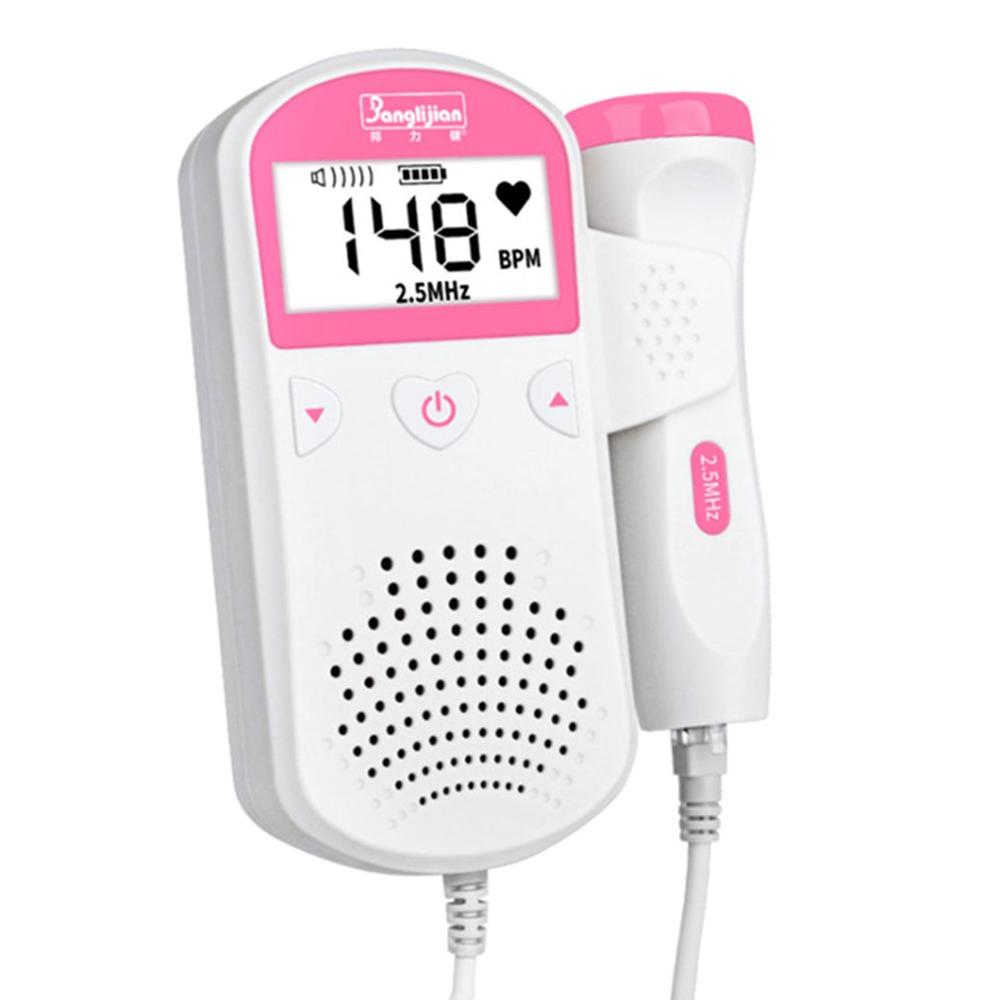 Pregnant Mother Fetal Heart Monitor Home Radiation-Free Fetal Heart Monitor Fetal Heartbeat Doppler Fetal Heart Monitor