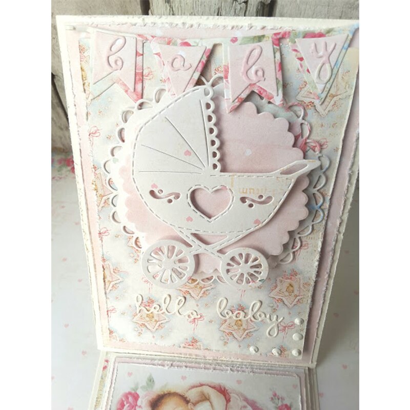 Heteluchtballon Metalen Snijden Dies Scrapbooking Stencil Die Cuts Card Embossing Fotoalbum Template Mold Decoratie Craft