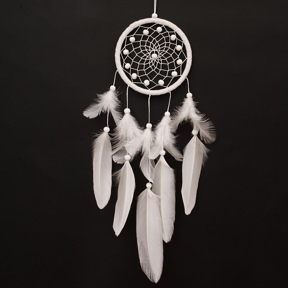 Heart Shape Handmade Dream Catcher Net With Feathers Wall Hanging Decorative Dreamcatcher Home Decoration Ornament dromenvanger: F