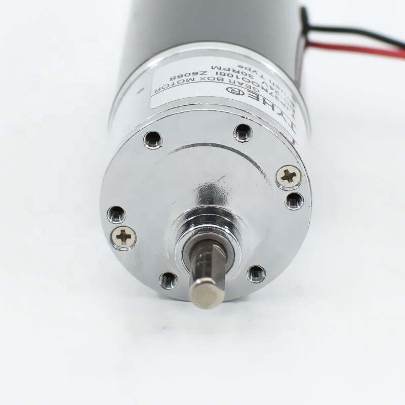 Laag Geluidsniveau Klein Formaat 12V Dc Magnetische Motor 12V Dc Motor Hoog Koppel 3000Rpm Dc Motor Versnellingsbak voor Robot