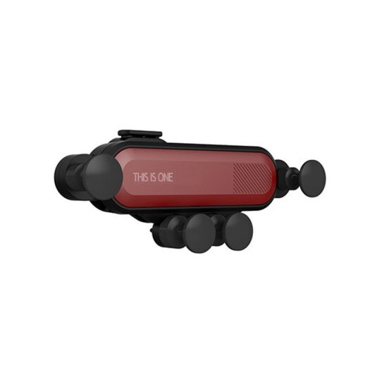 Universal Air Vent Car Mount Gravity Auto-Grip Phone Holder Smart Phone GPS Stand Bracket Universal Automobiles Interior Holders: Red