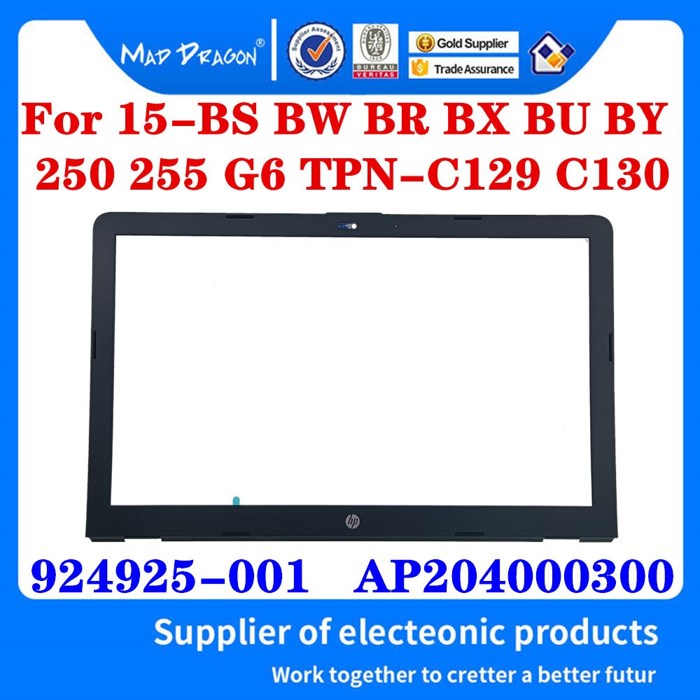 Nowy 924899-001 L13909-001 924894-001 L13904-001 929893-001 do HP 15-BS 15T-BS 15-BW 15Z-BW 250 G6 255 G6 LCD do laptopa tylna pokrywa