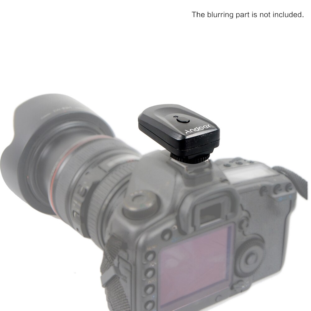 Andoer pt-04gy 4 kanalen draadloze afstandsbediening flash trigger universele 1 zender en 2 ontvangers voor canon nikon pentax olympus
