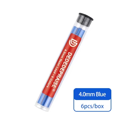 4mm Sketch Drawing Mechanical Pencil Automatic Charcoal Pencils For Students Kids Stationery Supplies TR-4000 Art Pencil: Burgundy